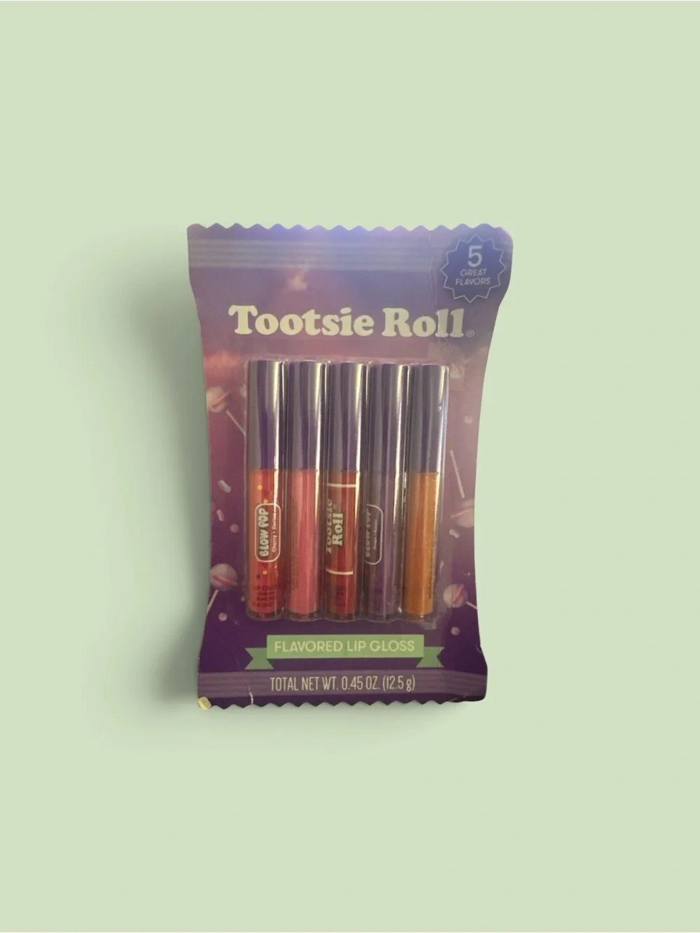 Tootsie Roll Lip Gloss Set - 5 flavors